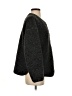 Uniqlo 100% Polyester Tweed Black Cardigan Size S - photo 4