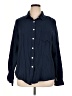 Automet 100% Rayon Blue Long Sleeve Button-Down Shirt Size XL - photo 1