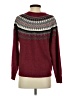 Weatherproof Chevron-herringbone Burgundy Pullover Sweater Size S - photo 2