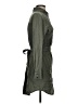 Evereve 100% Lyocell Green Trenchcoat Size S - photo 4