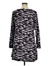 Evans Animal Print Gray Casual Dress Size 14 - photo 2