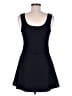 Fabletics Solid Black Cocktail Dress Size M - photo 2