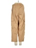 Just Be... 100% Polyester Tan Cargo Pants Size S - photo 2