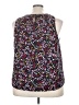 14th & Union 100% Polyester Black Sleeveless Blouse Size 3X - photo 2