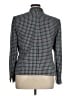 Jones Studio 100% Polyester Houndstooth Gray Blazer Size 16 - photo 2