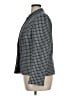 Jones Studio 100% Polyester Houndstooth Gray Blazer Size 16 - photo 5