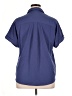 Unbranded Blue Short Sleeve Blouse Size XL - photo 2