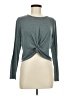 Yogalicious Gray Long Sleeve T-Shirt Size M - photo 1