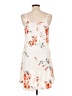 Unbranded Floral Ivory Casual Dress Size L - photo 2