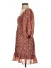 Lulus 100% Polyester Floral Burgundy Pink Casual Dress Size XS - photo 5