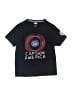 Marvel 100% Cotton Black Short Sleeve T-Shirt Size S (kids) - photo 1