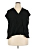 Old Navy Black Short Sleeve Blouse Size 2X - photo 1