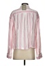 H&M Stripes Pink Long Sleeve Button-Down Shirt Size S - photo 2