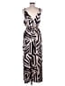 VICI Chevron-herringbone Ivory Tan Jumpsuit Size M - photo 2