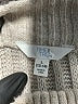 Time and Tru 100% Recycled Polyester Tan Gray Turtleneck Sweater Size L - photo 7