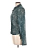 Sweet Rain Teal Long Sleeve Blouse Size L - photo 5