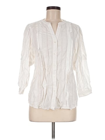 J. McLaughlin 3/4 Sleeve Blouse (view 1)