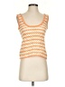 Sabo 100% Cotton Orange Sleeveless Top Size 2 - photo 1