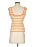 Sabo 100% Cotton Orange Sleeveless Top Size 2 - photo 2