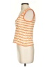 Sabo 100% Cotton Orange Sleeveless Top Size 2 - photo 5