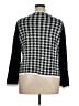 Talbots Outlet 100% Cotton Houndstooth Black Cardigan Size 1X - photo 2