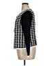 Talbots Outlet 100% Cotton Houndstooth Black Cardigan Size 1X - photo 5