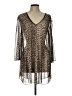 Jordan Taylor Brown 3/4 Sleeve Blouse Size L - photo 1