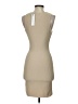 Debut Solid Tan Cocktail Dress Size S - photo 2