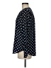 J.Crew 100% Polyester Polka Dots Black Long Sleeve Blouse Size M - photo 5