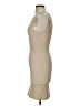 Debut Solid Tan Cocktail Dress Size S - photo 5