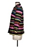Silkland 100% Silk Stripes Black Silk Blazer Size 8 - photo 5