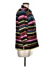 Silkland 100% Silk Stripes Black Silk Blazer Size 8 - photo 4