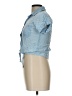 Sim & Sam 100% Rayon Blue Short Sleeve Blouse Size L - photo 5