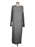 BCBGMAXAZRIA Gray Casual Dress Size L - photo 1