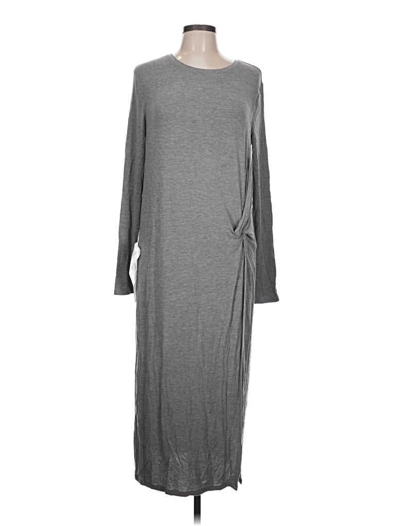 Pre-owned Bcbgmaxazria Casual Dress In Gray