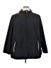 Free Country 100% Polyester Solid Black Raincoat Size 3X - photo 1