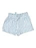 Ann Taylor LOFT Stripes Blue Shorts Size M - photo 1