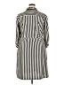 Mlle Gabrielle Stripes Ivory Casual Dress Size 2X - photo 2