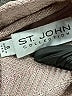 St. John Collection Chevron-herringbone Gray Formal Skirt Size 6 - photo 4