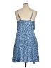 Shein 100% Polyester Print Blue Casual Dress Size XL - photo 2