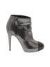 Chanel Metallic Silver Ankle Boots Size EU 37 - photo 1