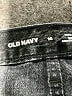 Old Navy 100% Cotton Black Denim Shorts Size 16 - photo 3