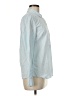 Vineyard Vines 100% Cotton Houndstooth Blue Long Sleeve Button-Down Shirt Size 6 - photo 4
