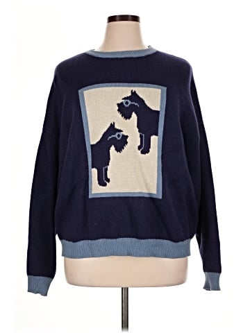 Flat White Pullover Sweater (view 1)