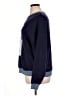 Flat White Graphic Blue Pullover Sweater Size 1X - photo 5