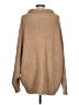 Free People Tan Turtleneck Sweater Size L - photo 2