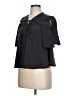 Madison 100% Polyester Black 3/4 Sleeve Blouse Size L - photo 1