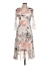 Komarov 100% Polyester Gray Cocktail Dress Size Lg (3) - photo 1