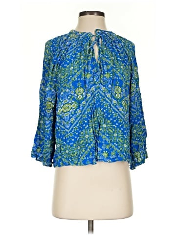 Scoop 3/4 Sleeve Blouse (view 1)