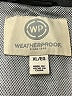 Weatherproof 100% Polyurethane Solid Black Windbreaker Size XL - photo 6